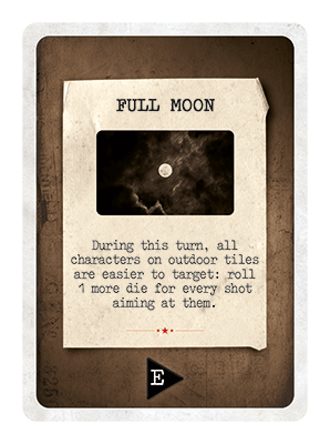 Event cards “Cloud cover” and “Full moon”