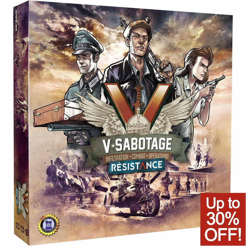 V-Sabotage Ghost expansion - English + French – Triton Noir